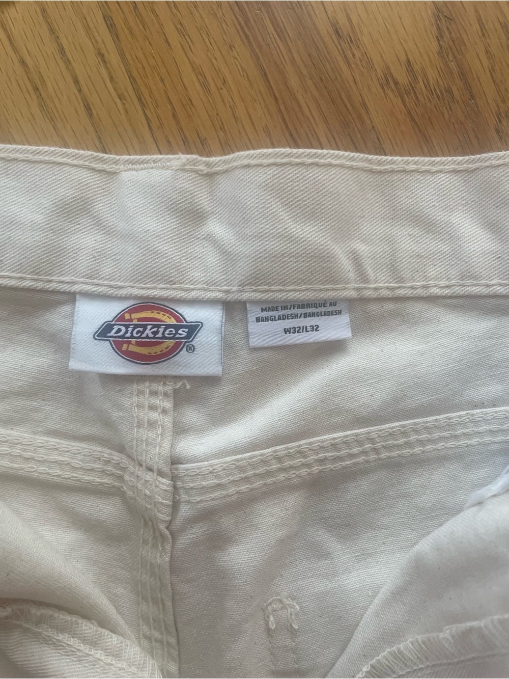 Dickies Natural White Men's Painter Pants - Picture 6 of 6
